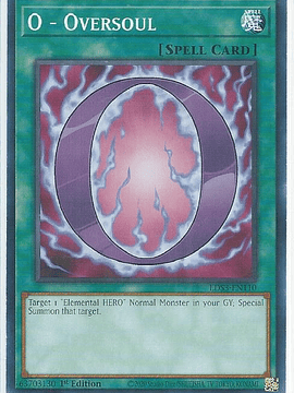 O - Oversoul - LDS3-EN110 - Common 1st Edition