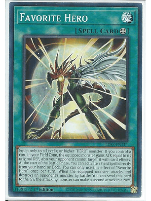 Favorite Hero - LDS3-EN114 - Common 1st Edition