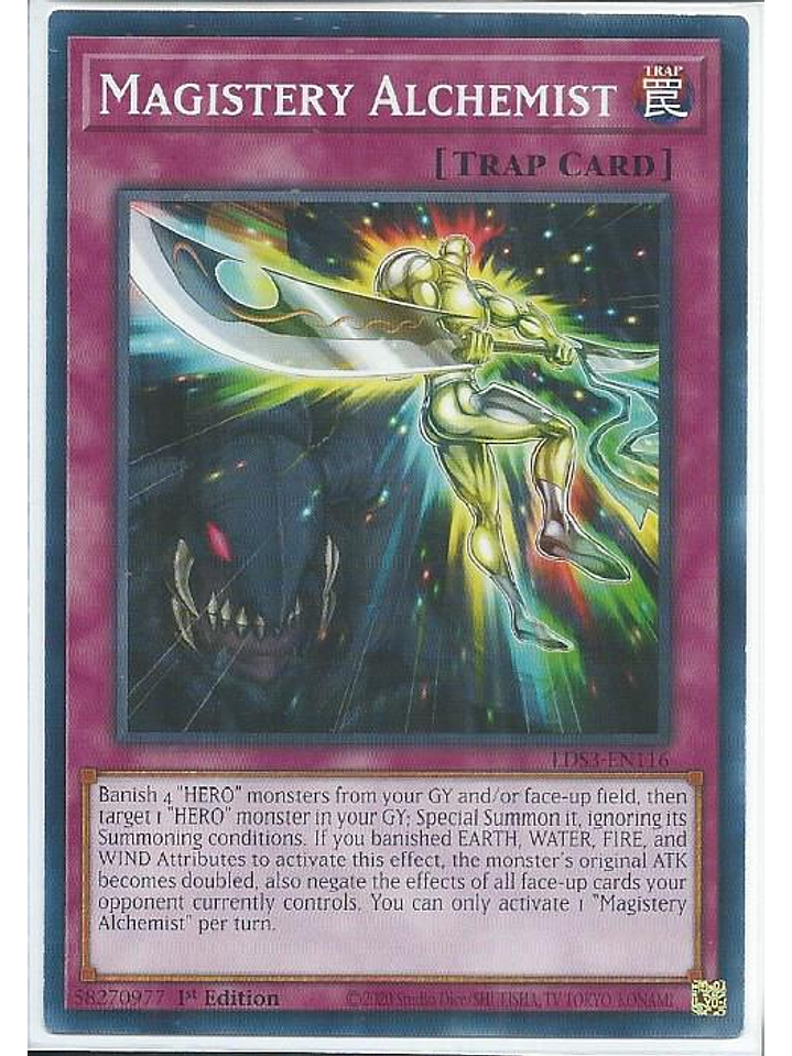 Magistery Alchemist - LDS3-EN116 - Common 1st Edition 1
