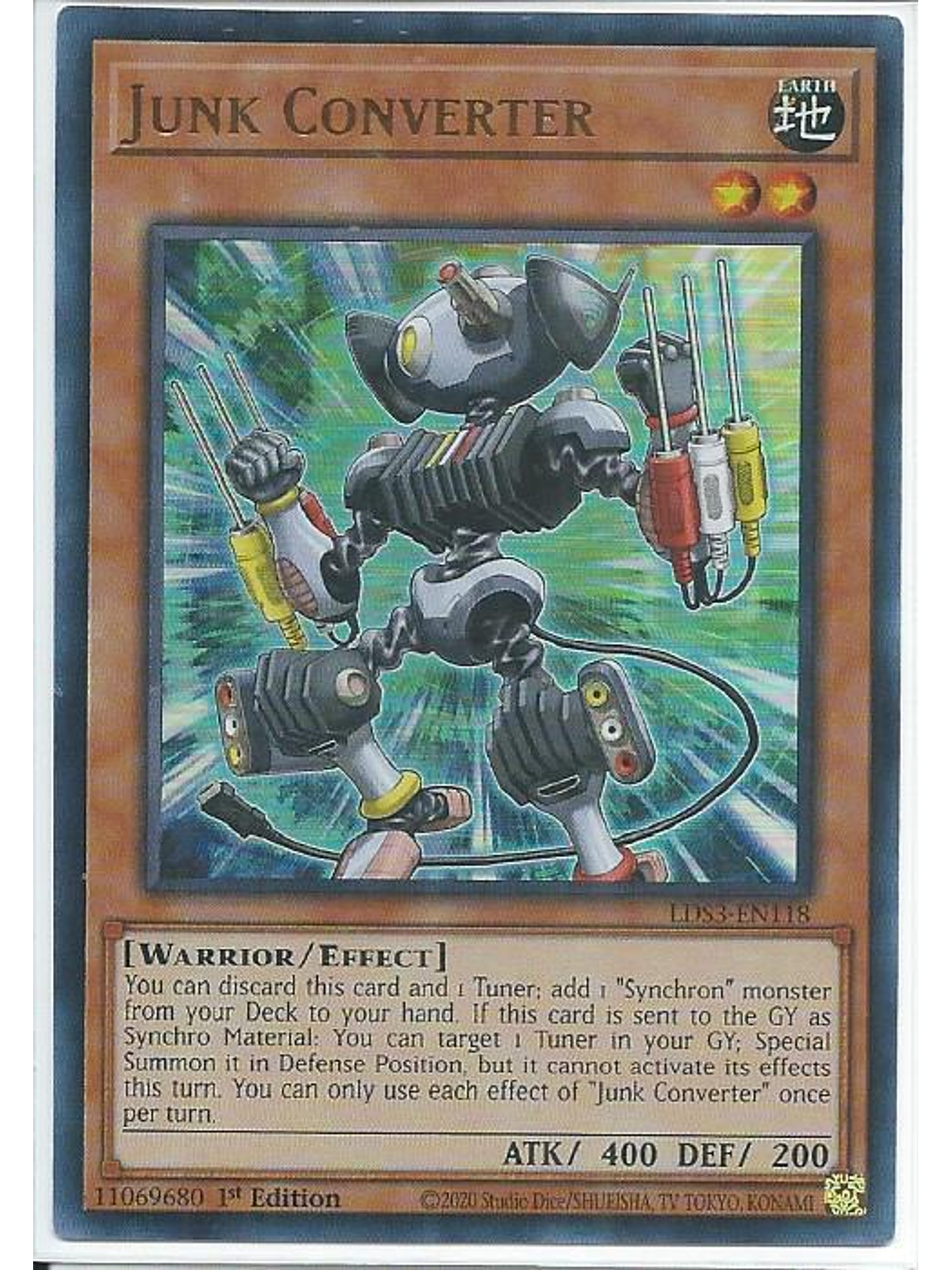 Junk Converter - LDS3-EN118 - Ultra Rare 1st Edition 1