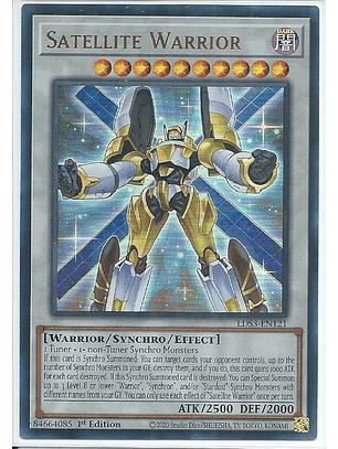 Satellite Warrior (Blue) - LDS3-EN121 - Ultra Rare 1st Edition