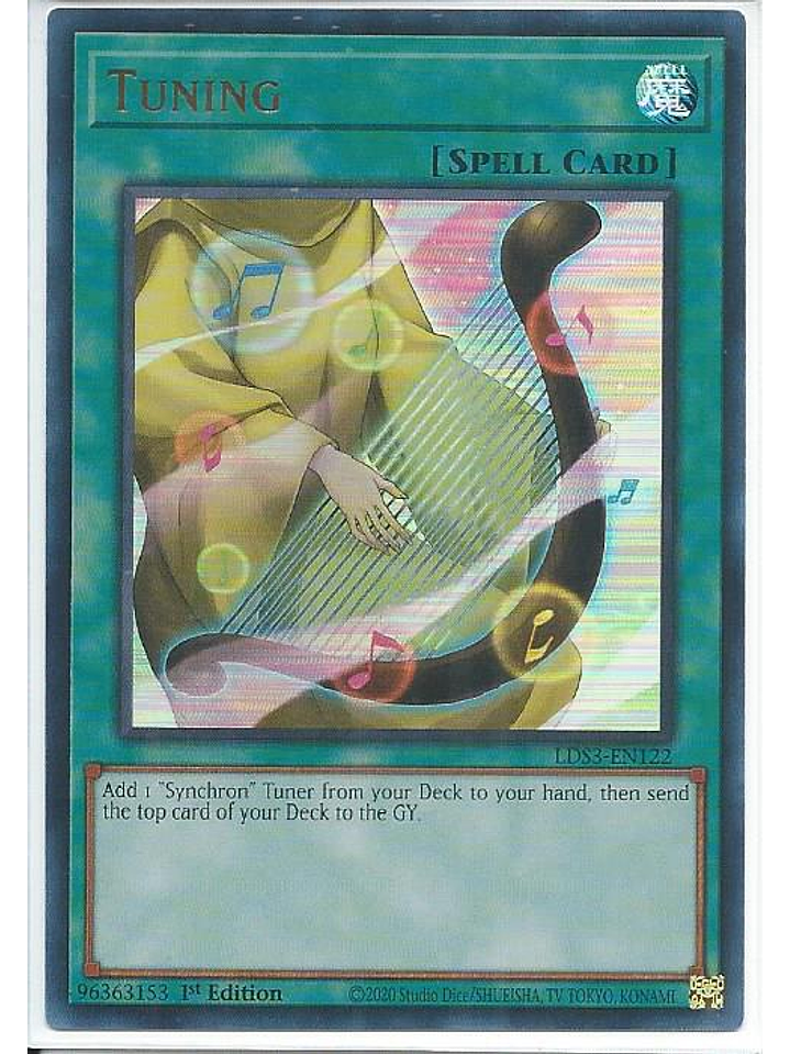 Tuning (Blue) - LDS3-EN122 - Ultra Rare 1st Edition 1