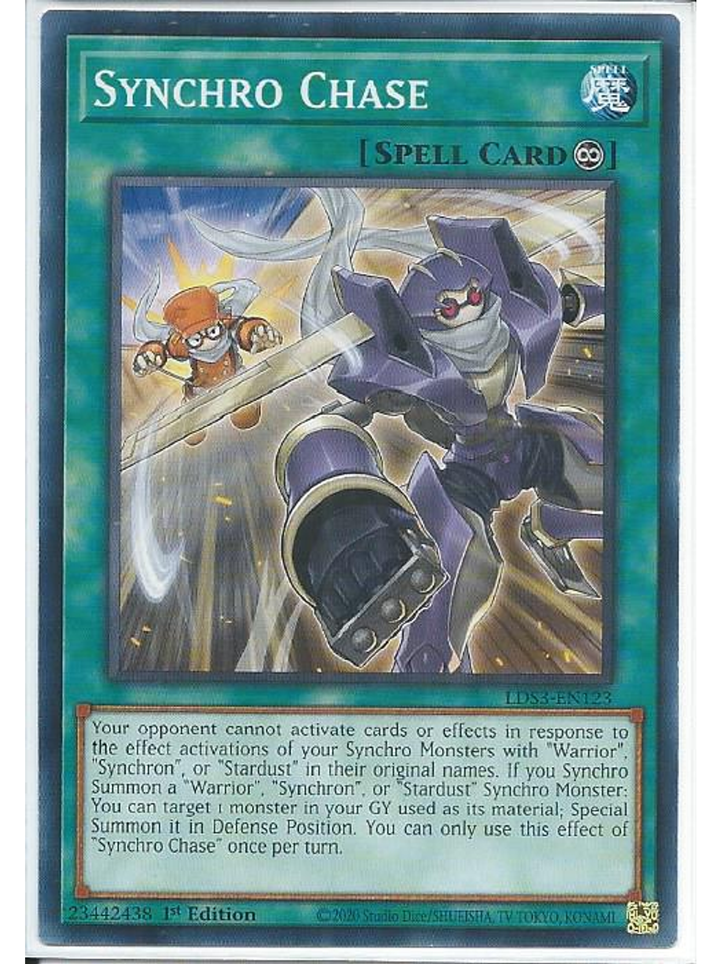 Synchro Chase - LDS3-EN123 - Common 1st Edition 1