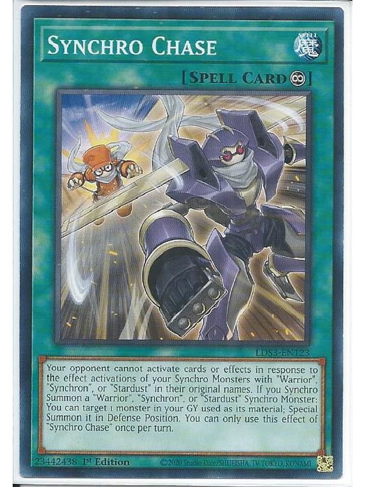 Synchro Chase - LDS3-EN123 - Common 1st Edition 1
