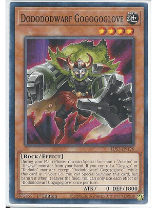 Dodododwarf Gogogoglove - LDS3-EN126 - Common 1st Edition