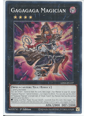 Gagagaga Magician - LDS3-EN127 - Common 1st Edition