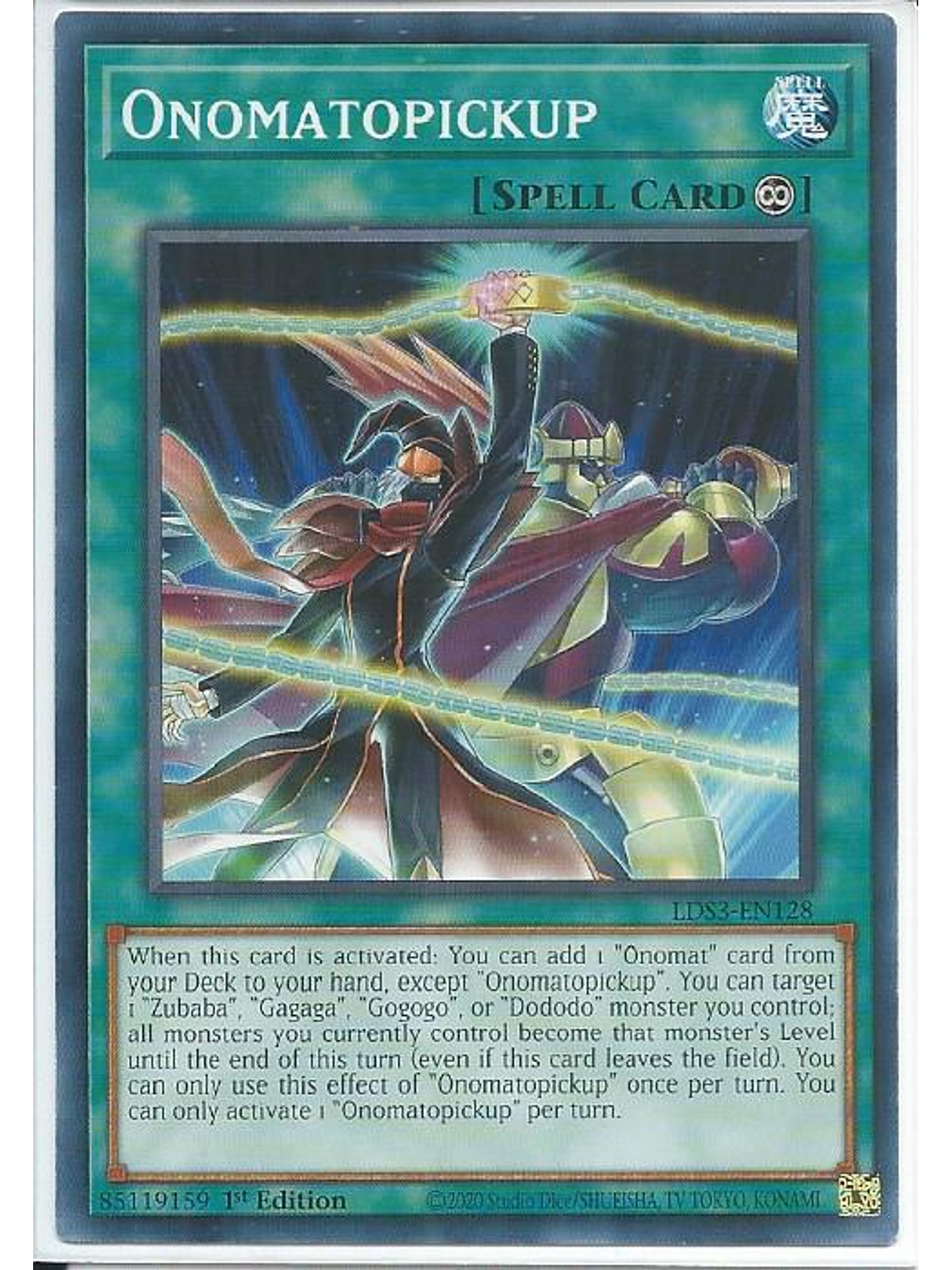 Onomatopickup - LDS3-EN128 - Common 1st Edition 1