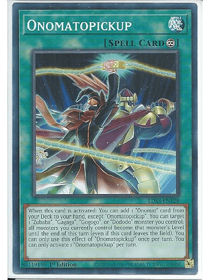 Onomatopickup - LDS3-EN128 - Common 1st Edition
