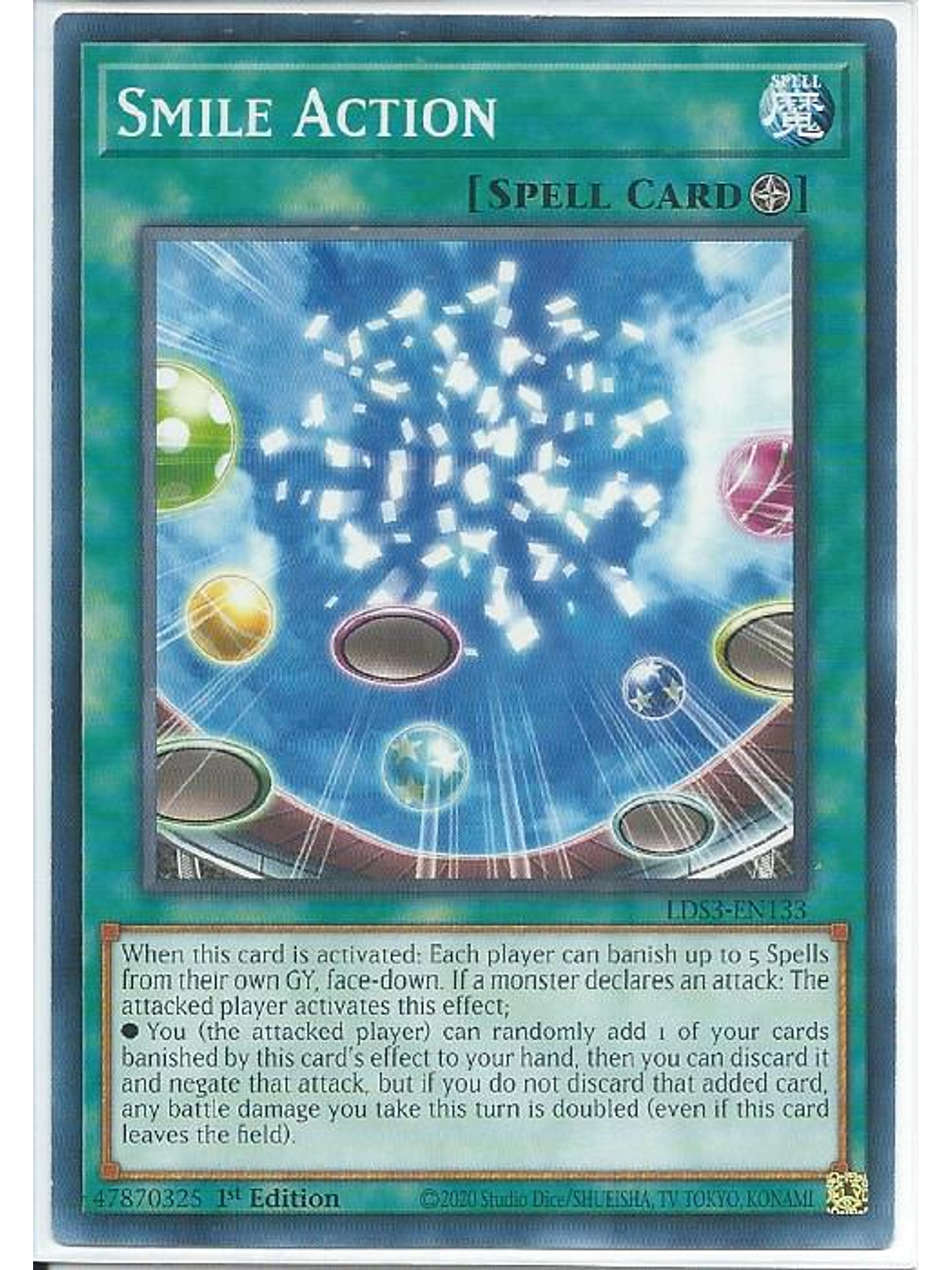 Smile Action - LDS3-EN133 - Common 1st Edition 1