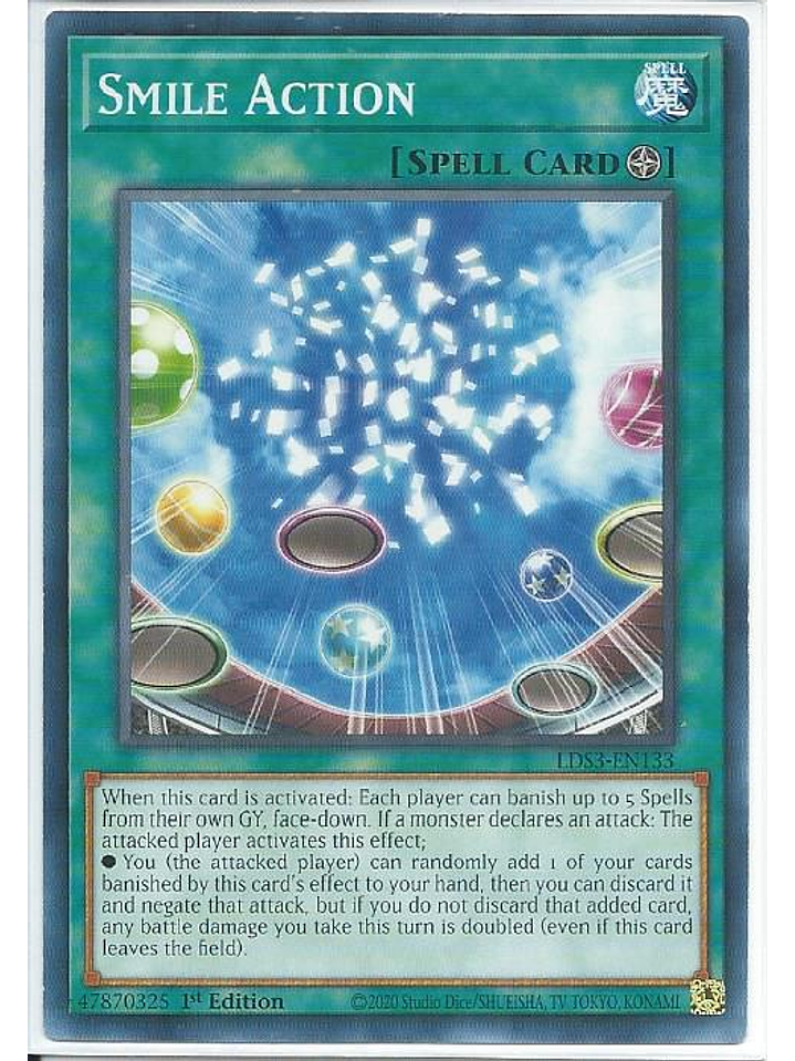 Smile Action - LDS3-EN133 - Common 1st Edition 1