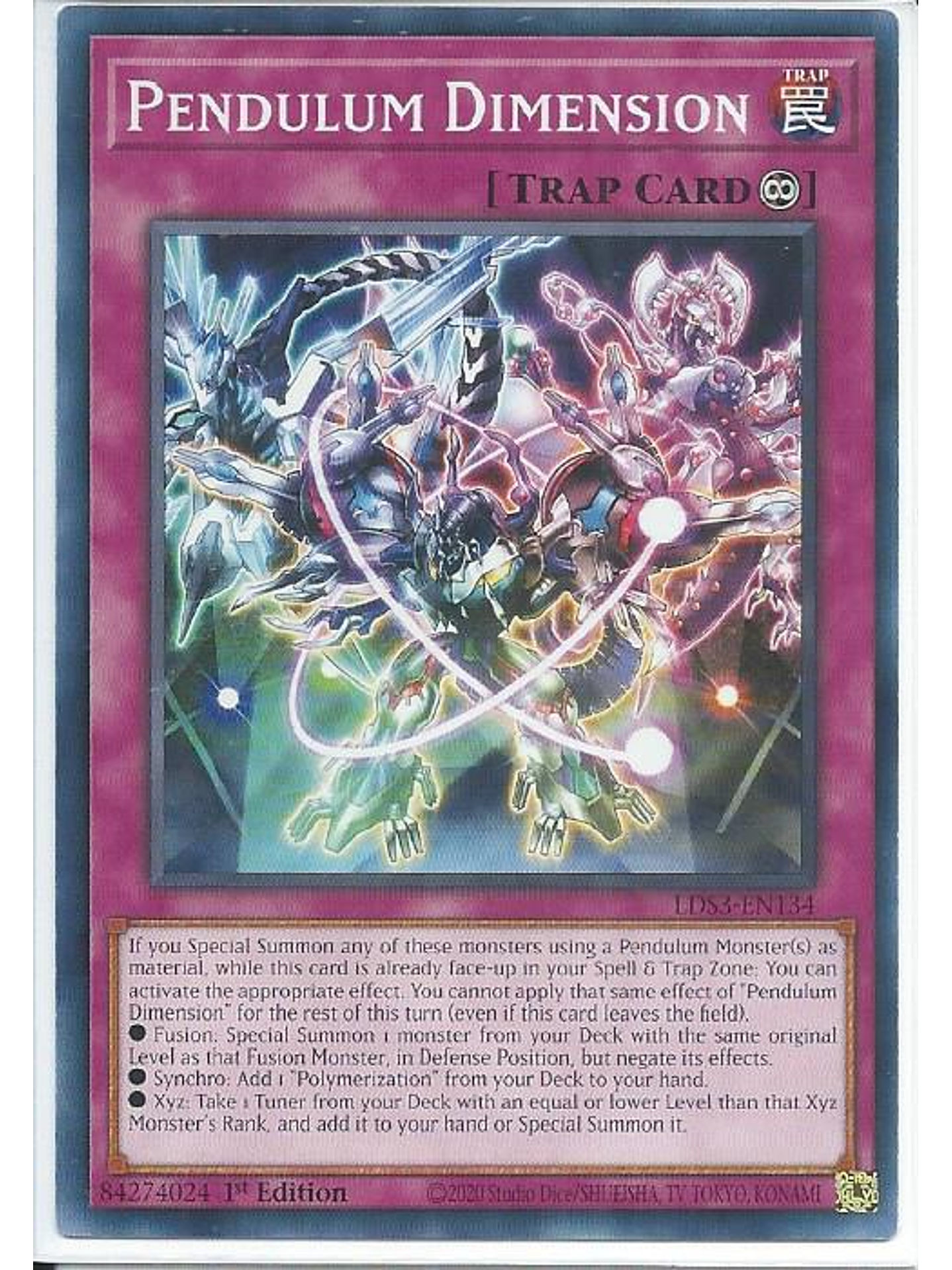 Pendulum Dimension - LDS3-EN134 - Common 1st Edition 1