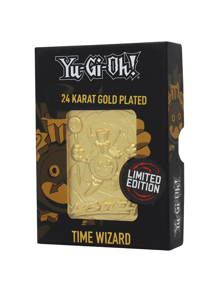 Limited Edition 24K Gold Plated Card Time Wizard 2