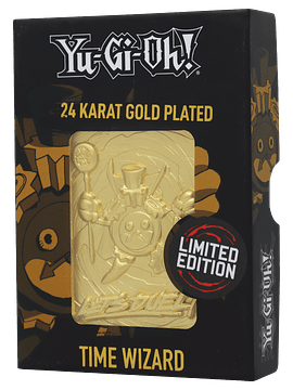 Limited Edition 24K Gold Plated Card Time Wizard