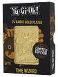 Limited Edition 24K Gold Plated Card Time Wizard - Miniatura 2