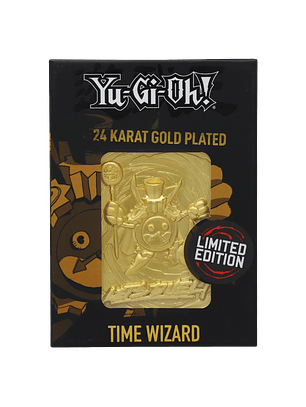 Limited Edition 24K Gold Plated Card Time Wizard