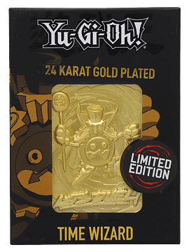 Limited Edition 24K Gold Plated Card Time Wizard