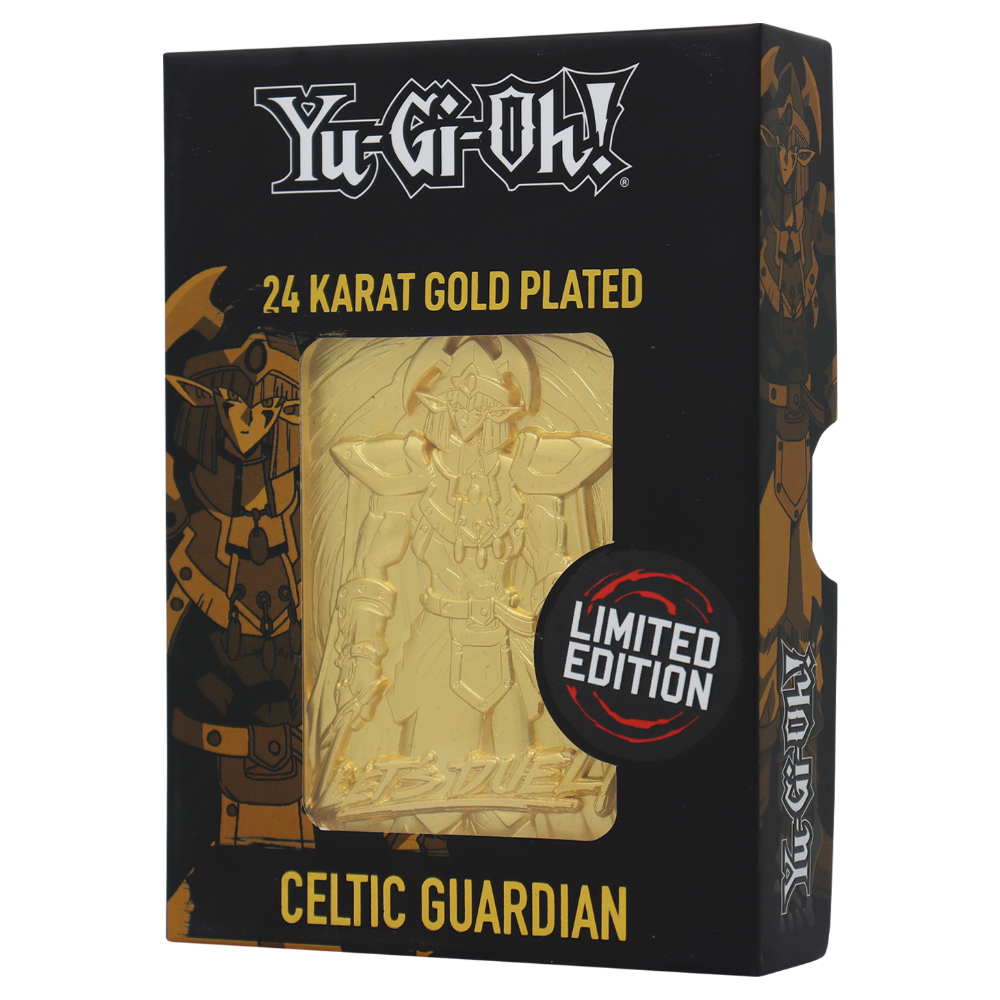 Limited Edition 24K Gold Plated Card Celtic Guardian