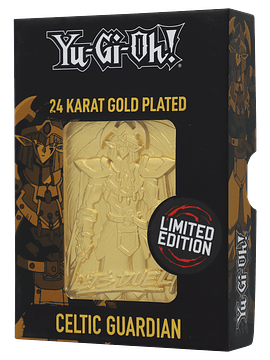 Limited Edition 24K Gold Plated Card Celtic Guardian