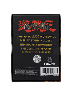 Limited Edition 24K Gold Plated Card Celtic Guardian