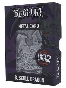 Limited Edition Card B. Skull Dragon