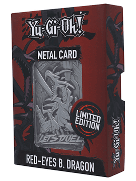 Limited Edition Card Red Eyes B. Dragon