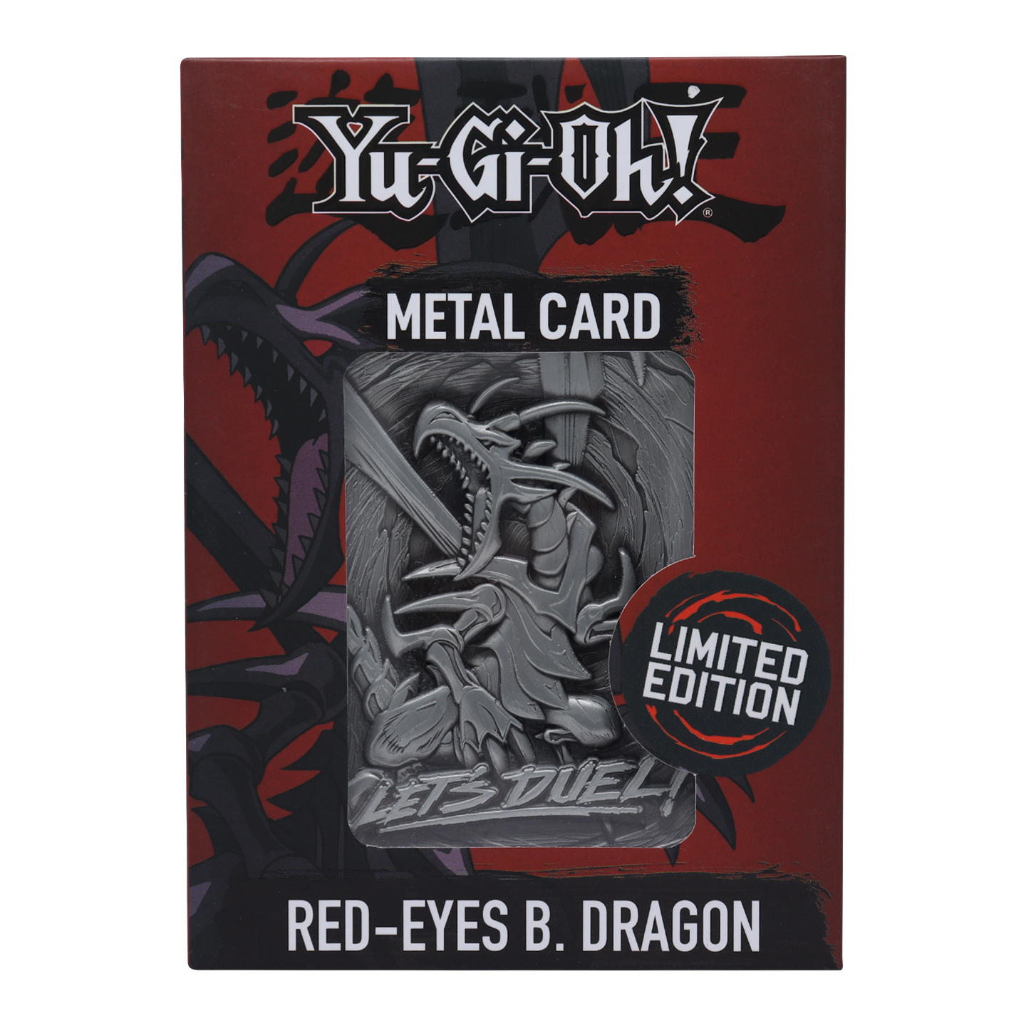 Limited Edition Card Red Eyes B. Dragon