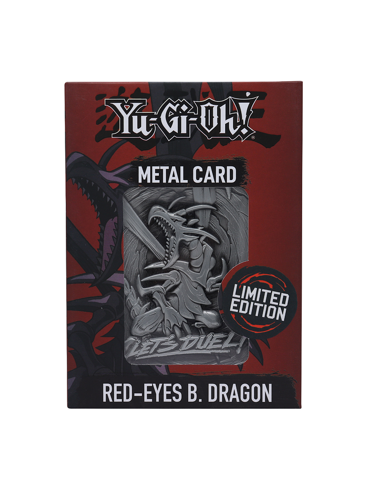 Limited Edition Card Red Eyes B. Dragon 1