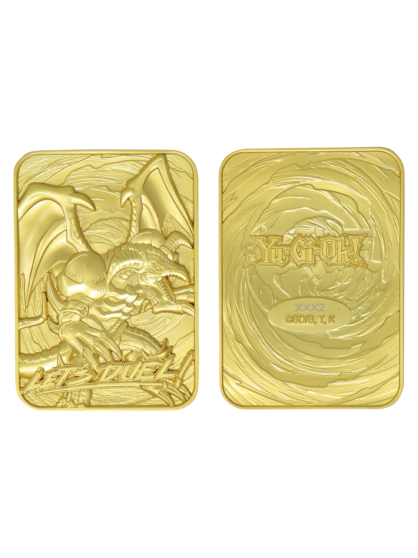 Limited Edition 24K Gold Plated Card B. Skull Dragon 4