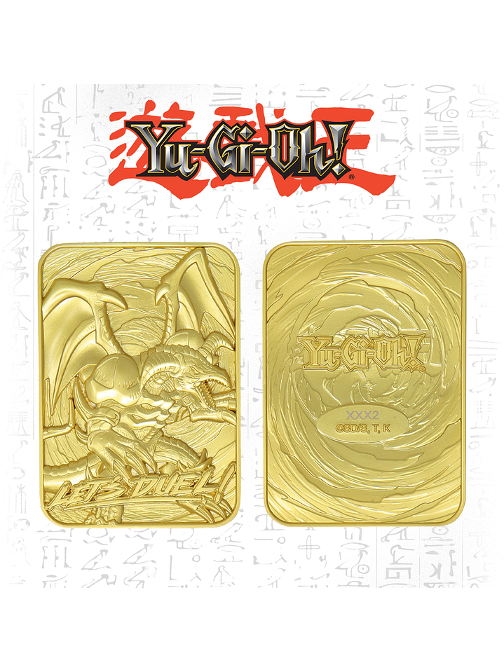 Limited Edition 24K Gold Plated Card B. Skull Dragon 6