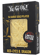 Limited Edition 24K Gold Plated Card Red Eyes B. Dragon - Miniatura 2