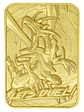 Limited Edition 24K Gold Plated Card Red Eyes B. Dragon - Miniatura 5