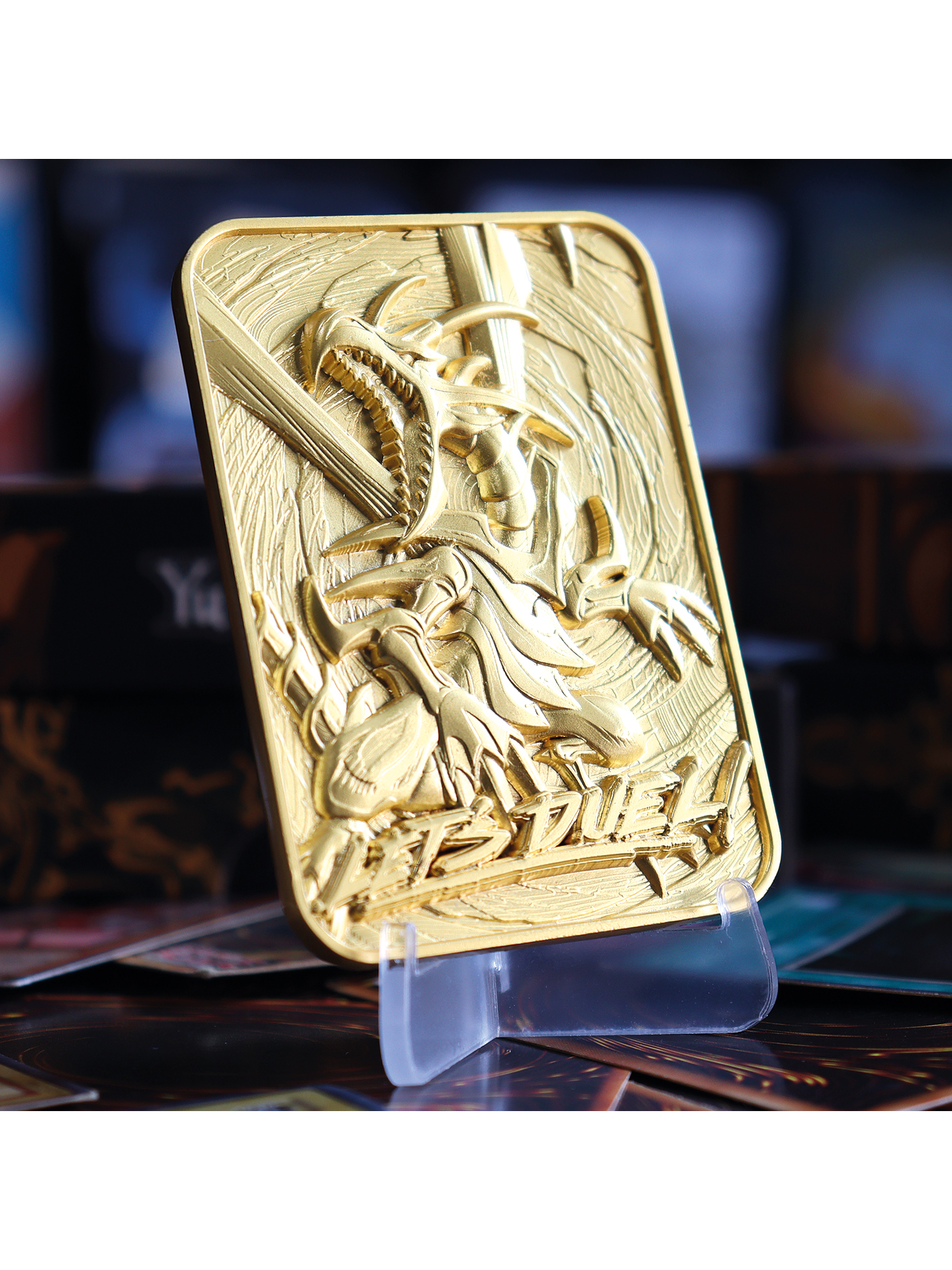 Limited Edition 24K Gold Plated Card Red Eyes B. Dragon 8