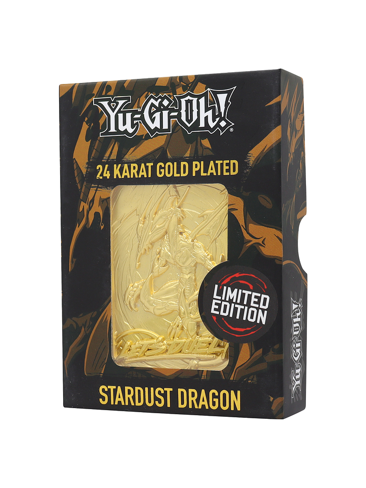 Limited Edition 24K Gold Plated Card Stardust Dragon 2