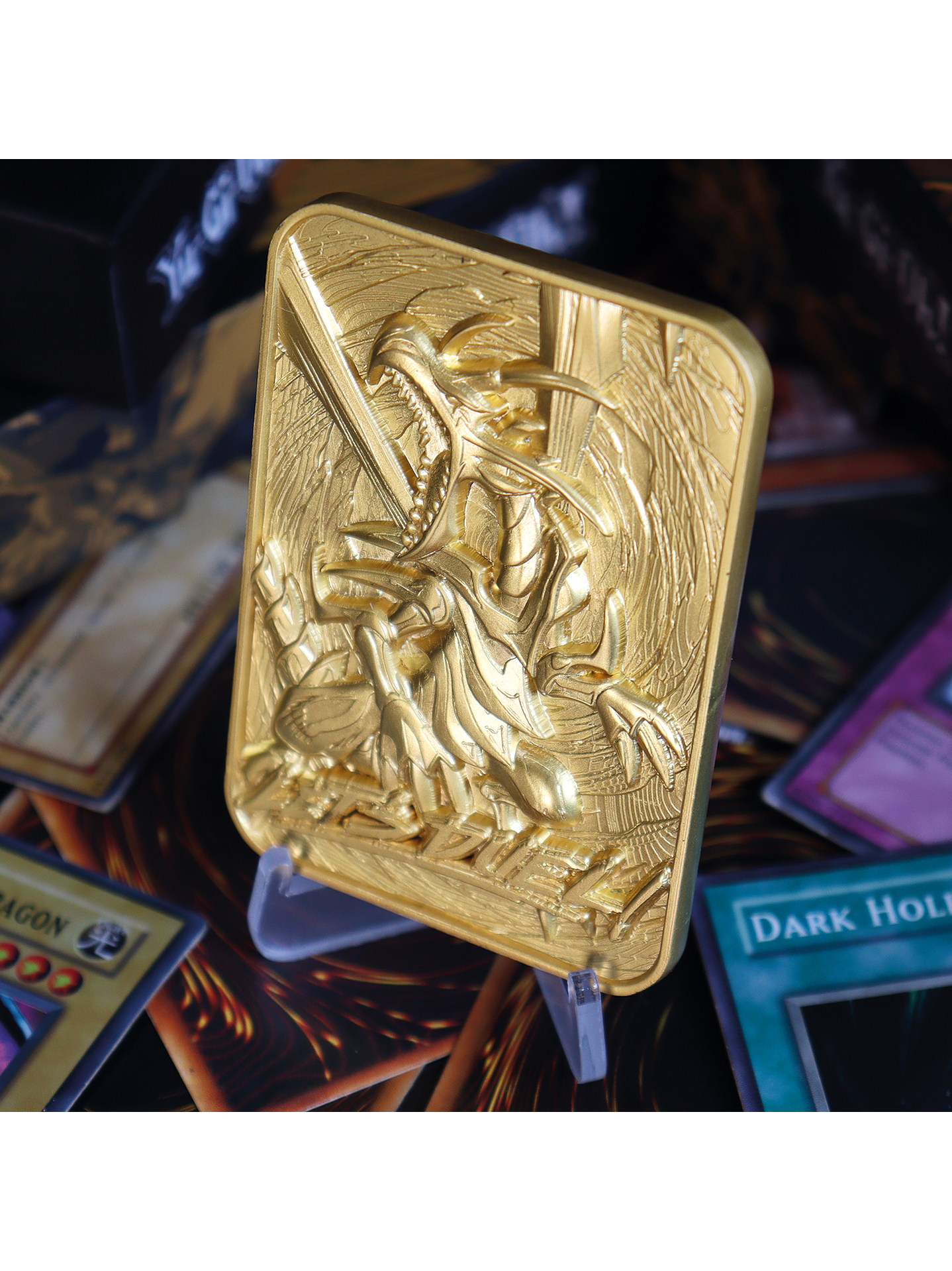 Limited Edition 24K Gold Plated Card Red Eyes B. Dragon 9