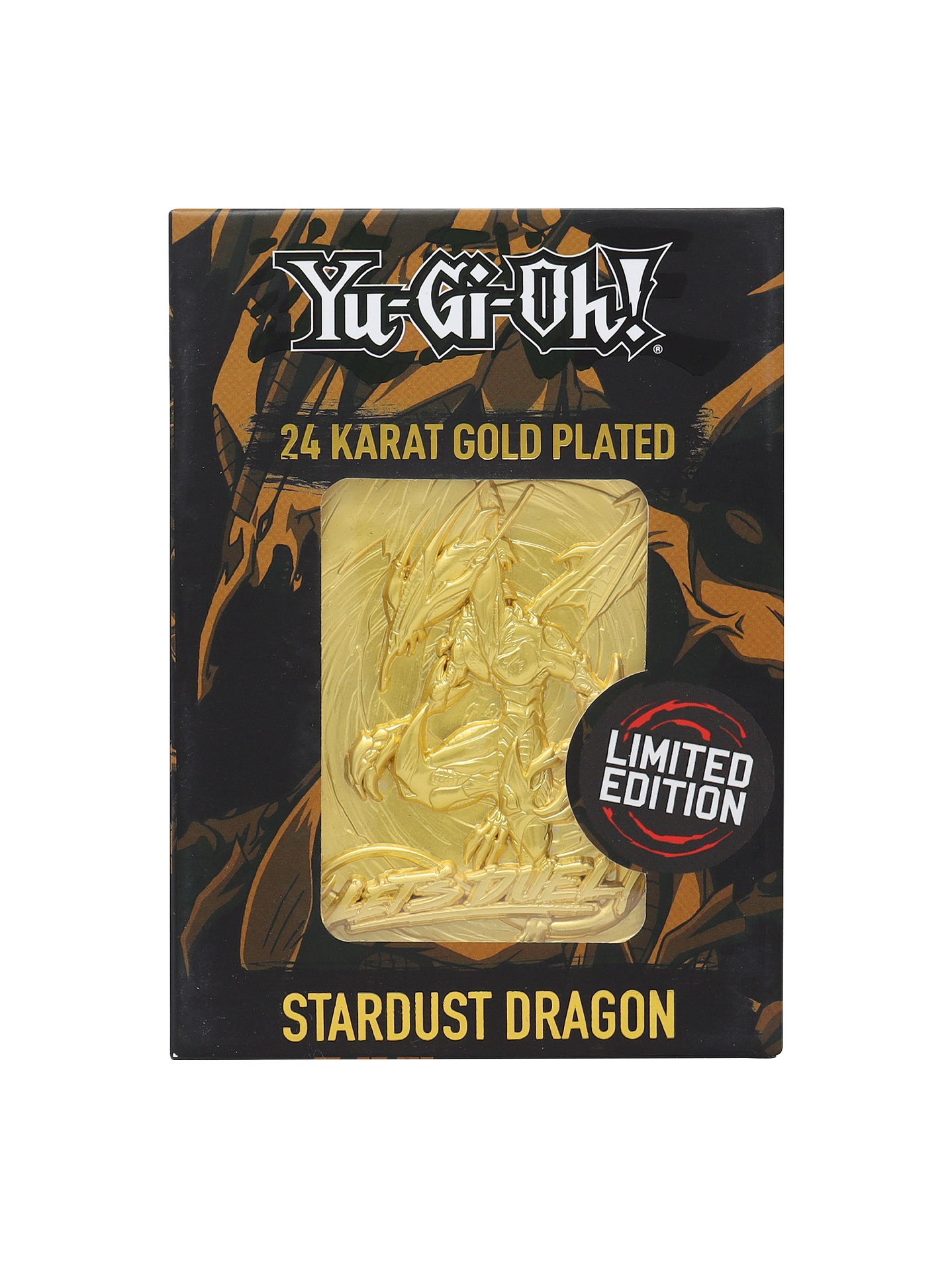 Limited Edition 24K Gold Plated Card Stardust Dragon 1