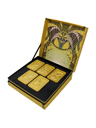 Exodia the Forbidden One 24k Gold Plated Ingot Set