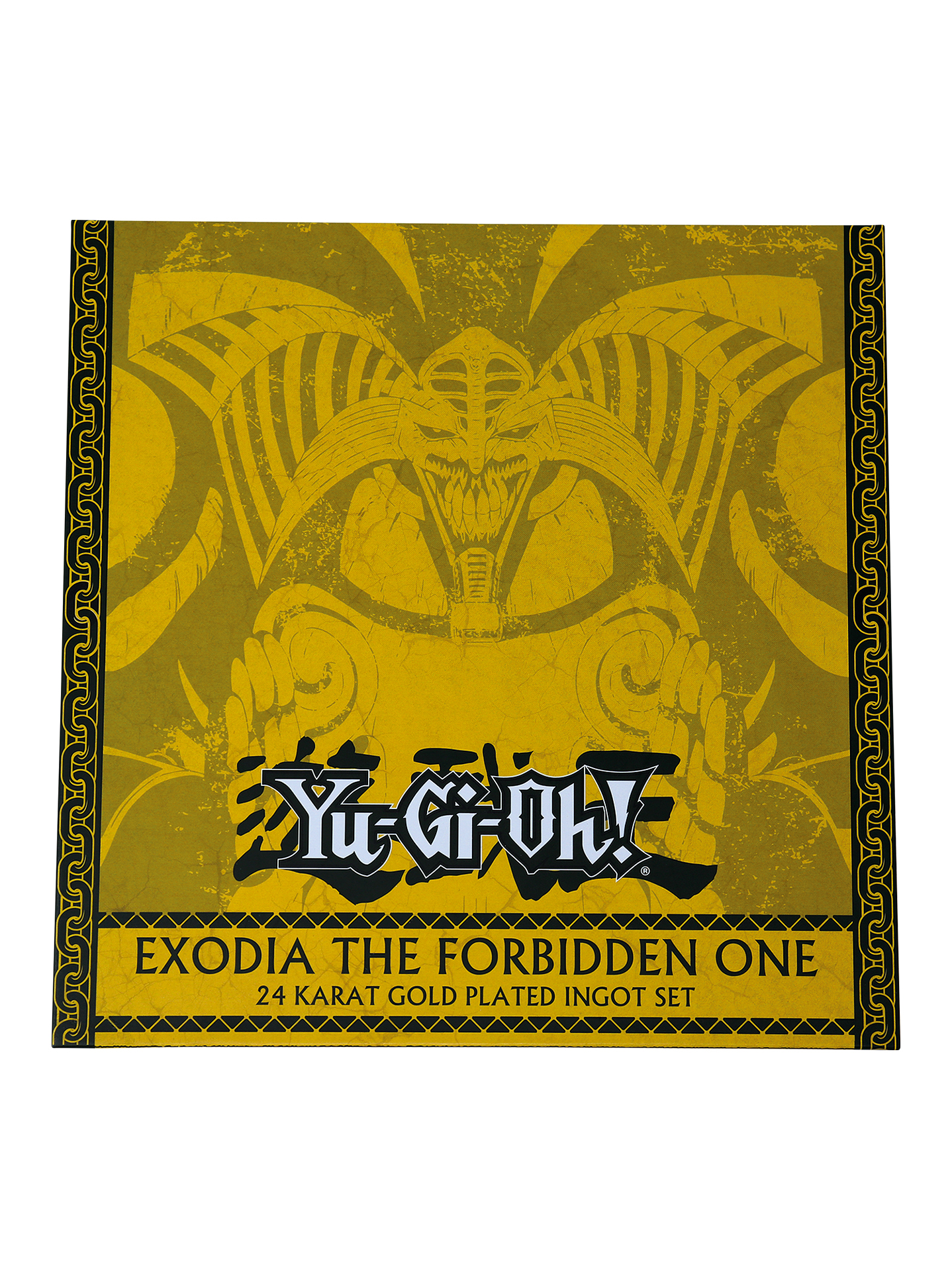 Exodia the Forbidden One 24k Gold Plated Ingot Set 4