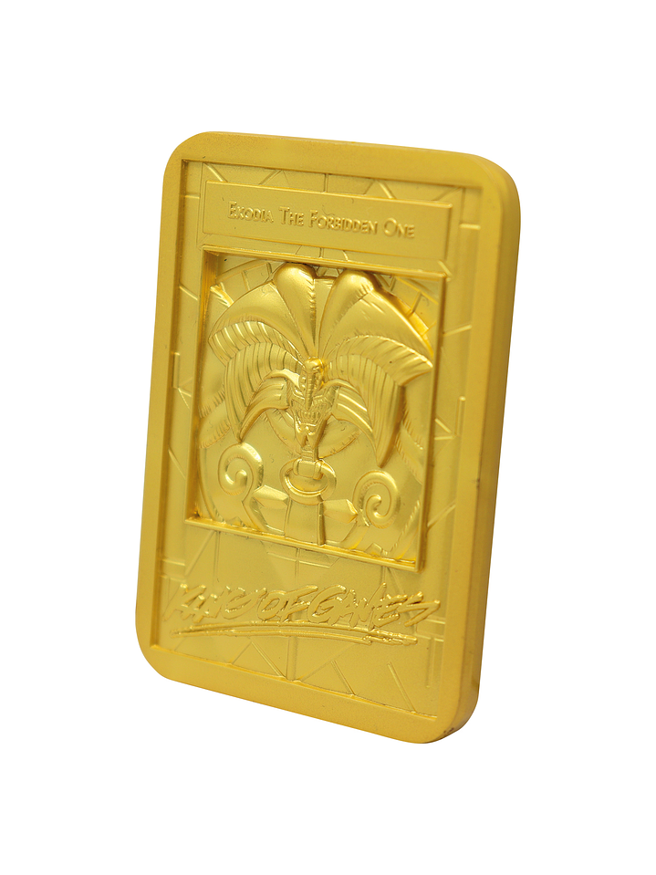 Exodia the Forbidden One 24k Gold Plated Ingot Set 5