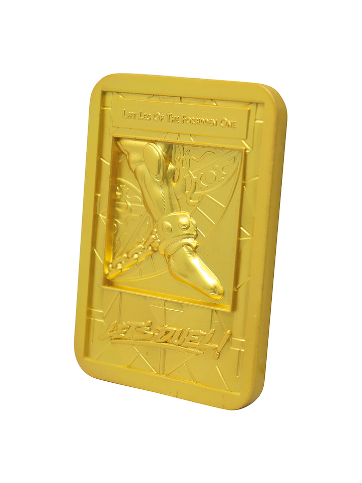 Exodia the Forbidden One 24k Gold Plated Ingot Set 7