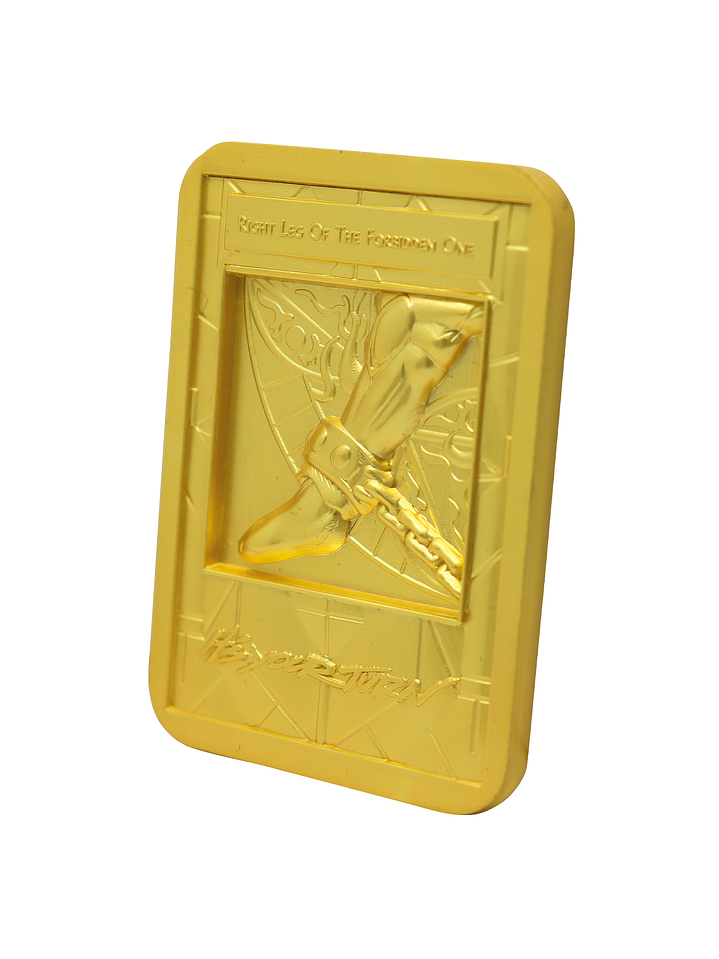 Exodia the Forbidden One 24k Gold Plated Ingot Set 9