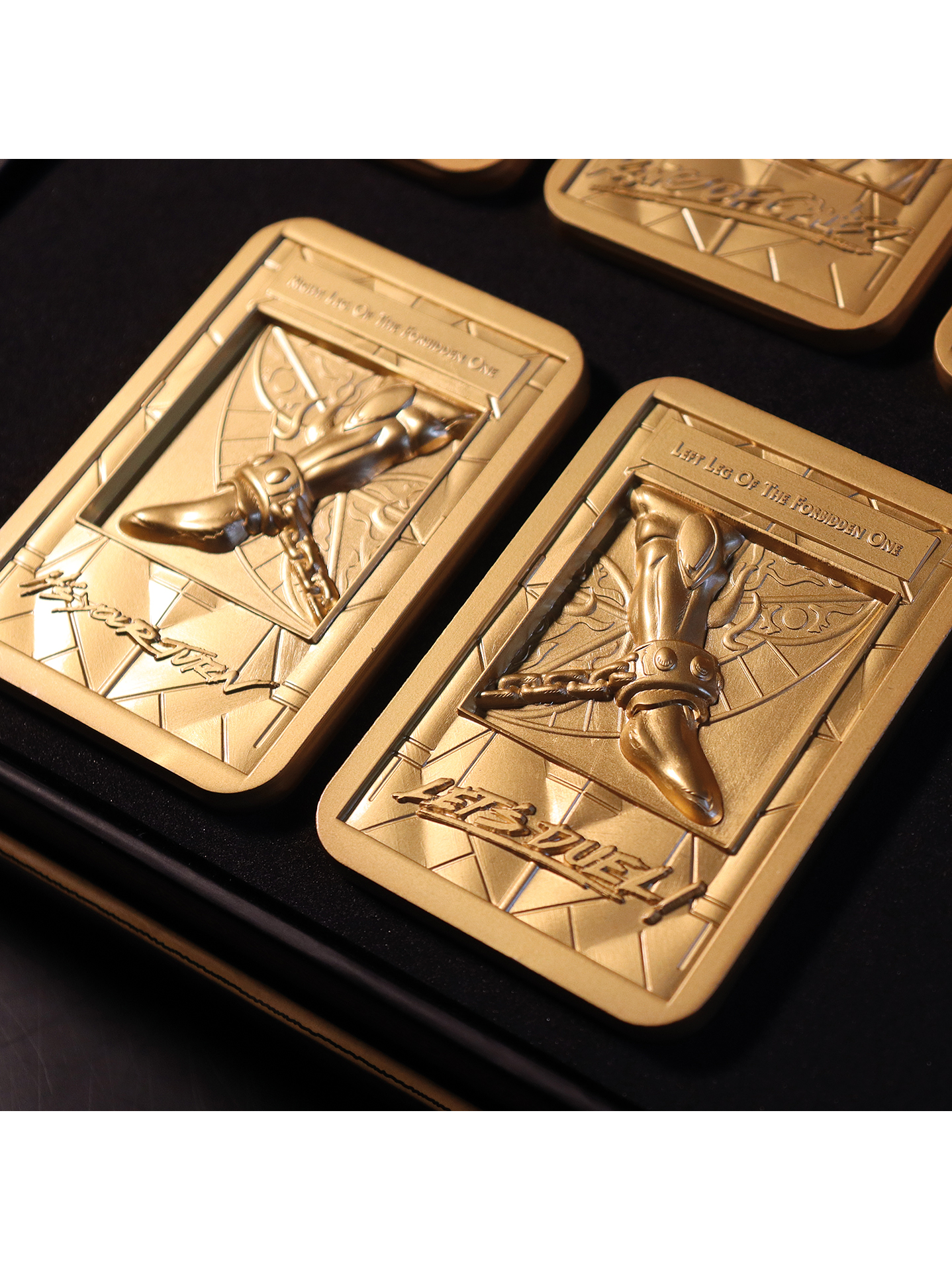 Exodia the Forbidden One 24k Gold Plated Ingot Set 14