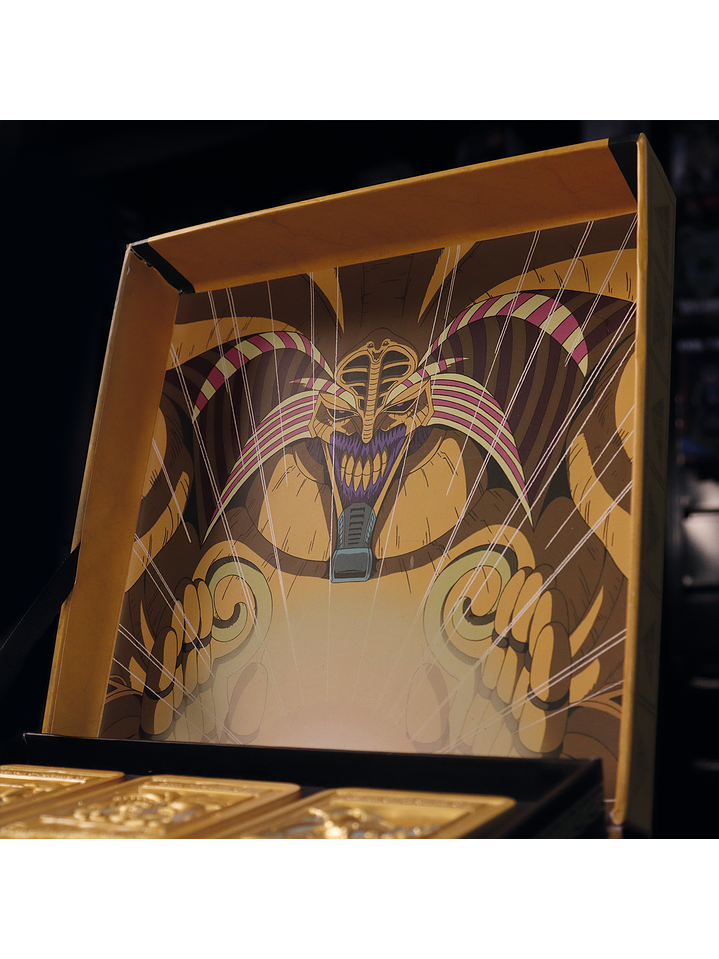 Exodia the Forbidden One 24k Gold Plated Ingot Set 15