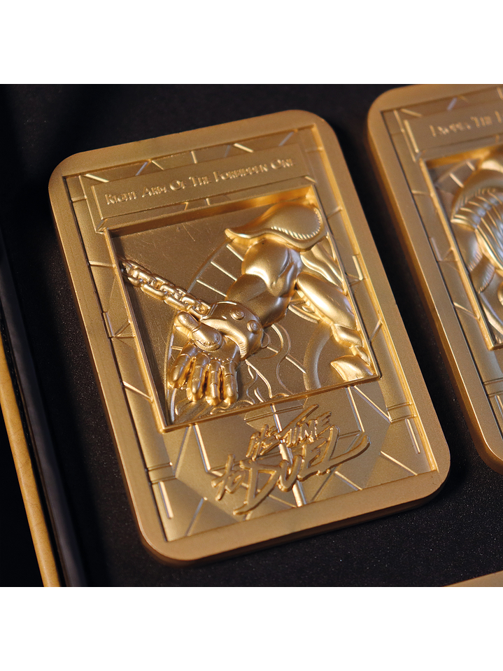 Exodia the Forbidden One 24k Gold Plated Ingot Set 16