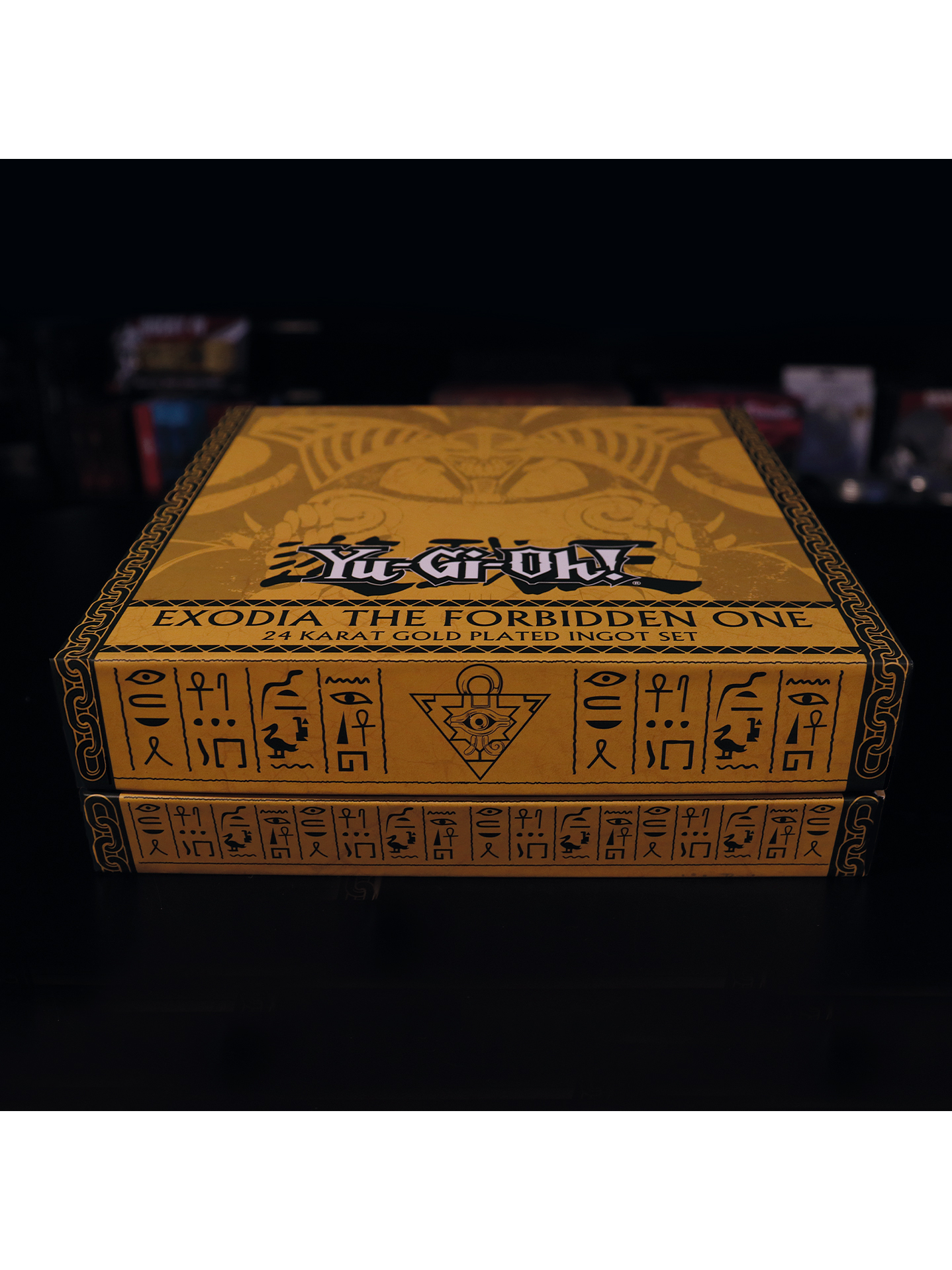 Exodia the Forbidden One 24k Gold Plated Ingot Set 17