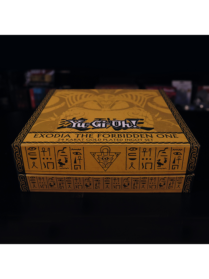 Exodia the Forbidden One 24k Gold Plated Ingot Set 17