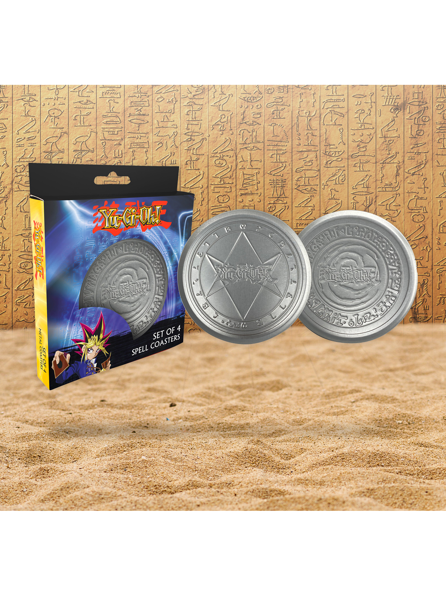 Set de 4 posavasos de Metal Coasters 1