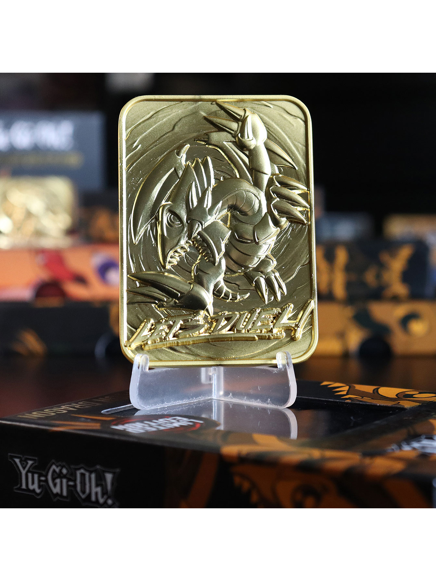 Limited Edition 24K Gold Plated Card Blue Eyes Toon Dragon 3