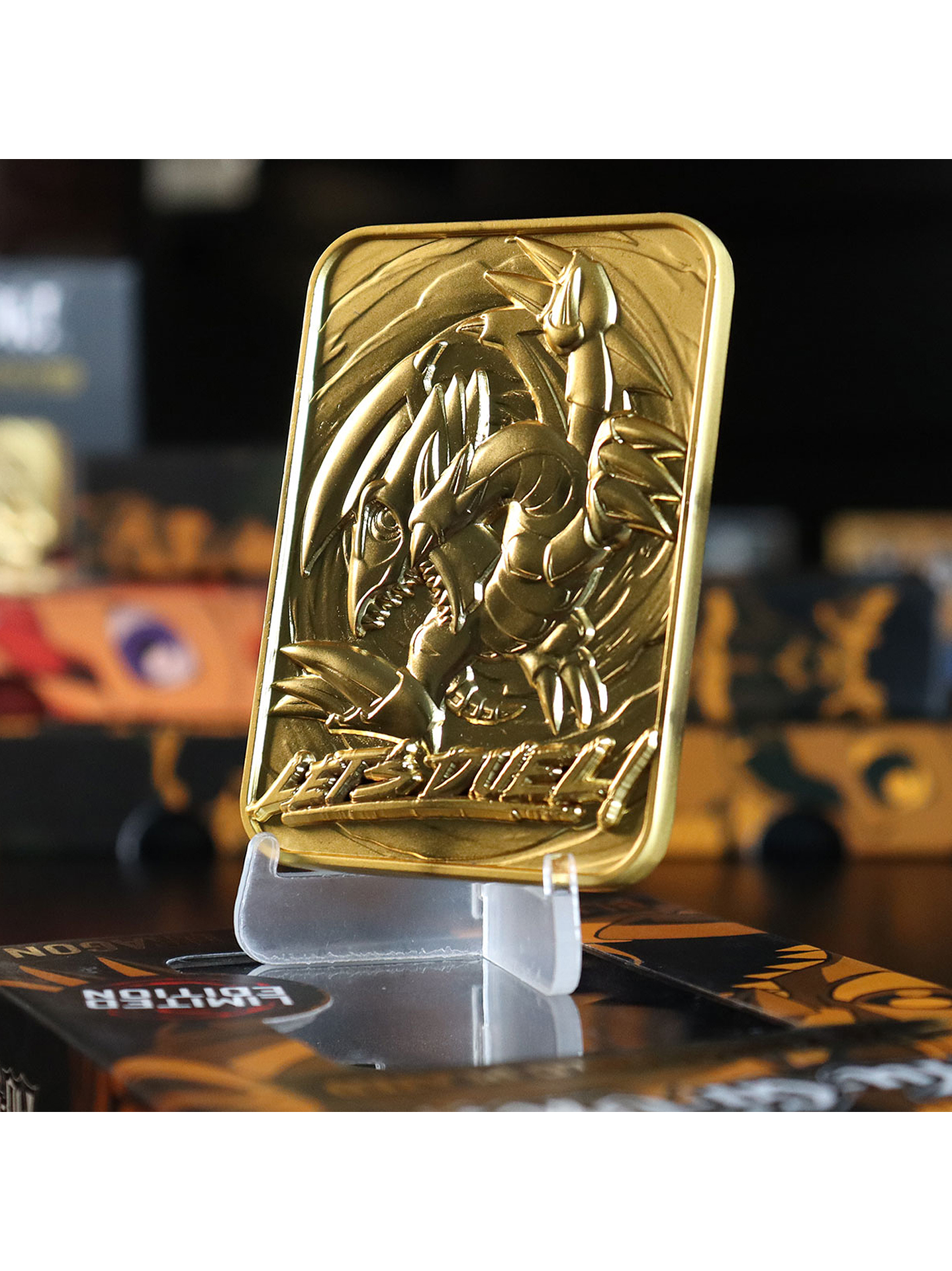 Limited Edition 24K Gold Plated Card Blue Eyes Toon Dragon 4