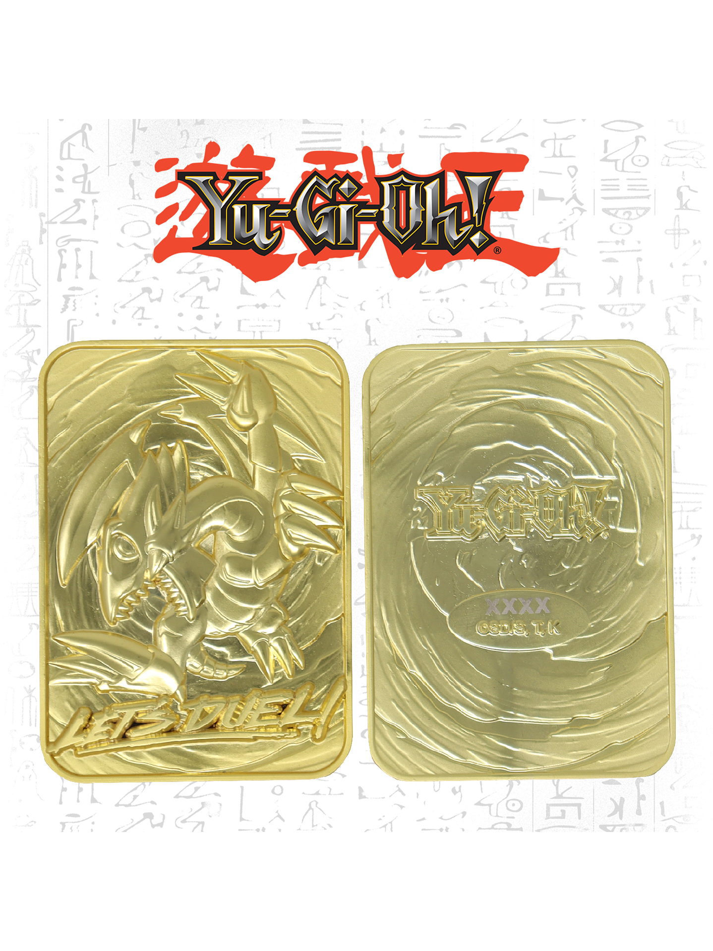 Limited Edition 24K Gold Plated Card Blue Eyes Toon Dragon 5