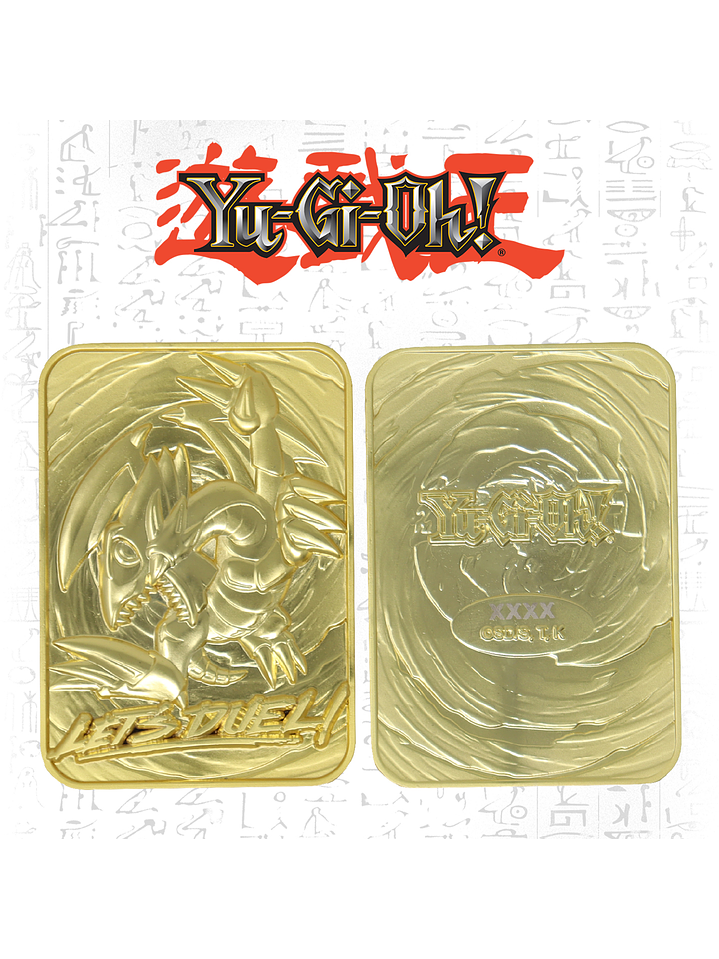 Limited Edition 24K Gold Plated Card Blue Eyes Toon Dragon 5